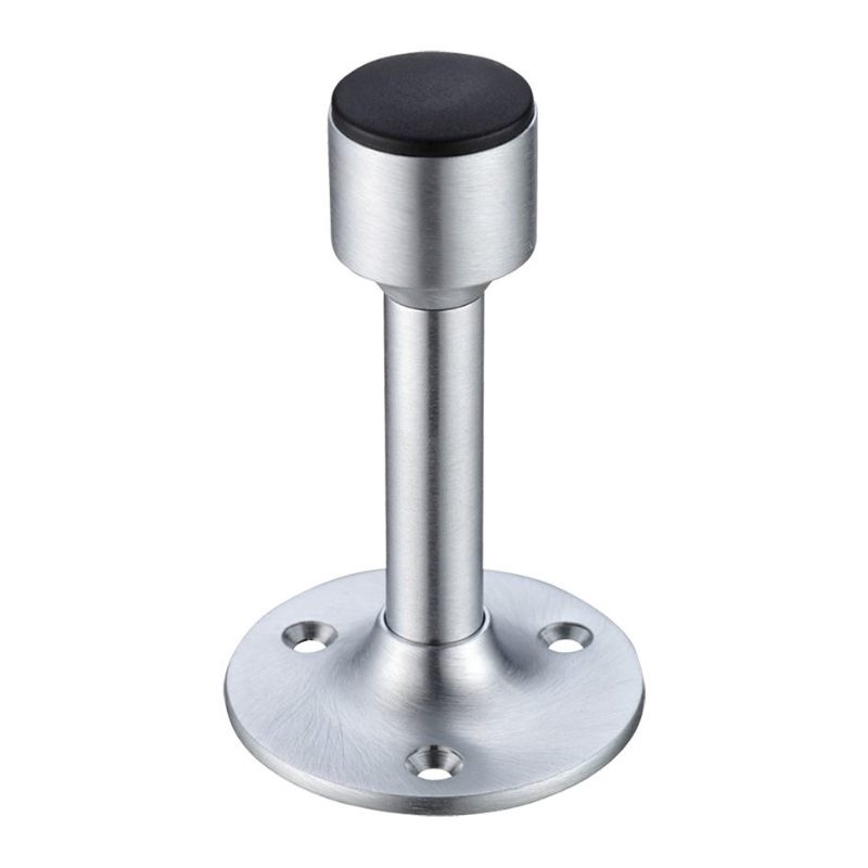 Projection Door Stop-Satin Chrome