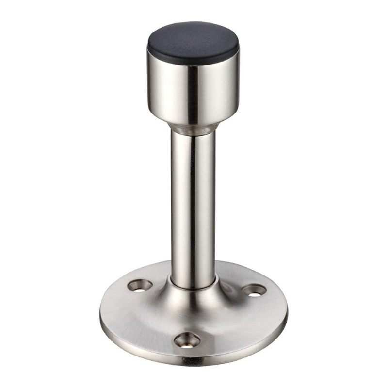 Projection Door Stop-Satin Nickel