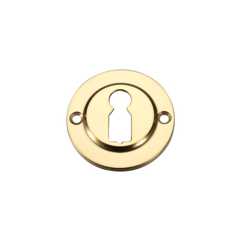 Standard Profile Escutcheon-Polished Brass