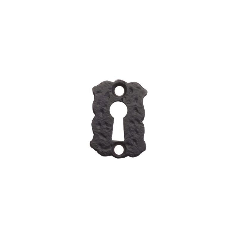 Floral Escutcheon - Standard - 2"-Black Antique