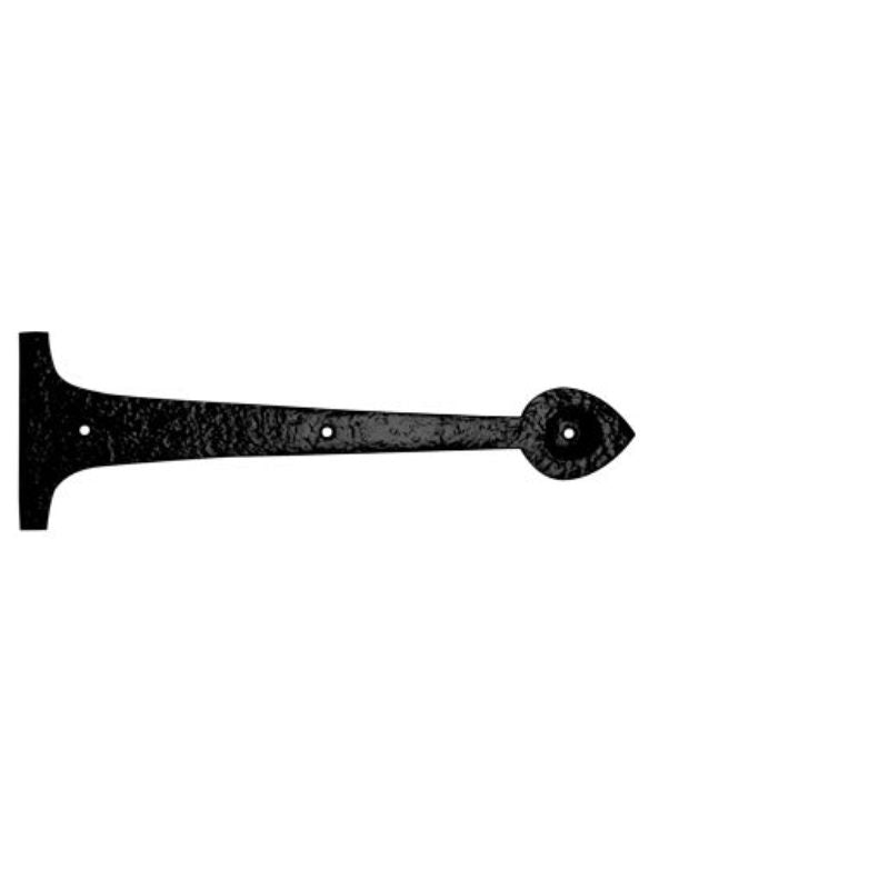 Hinge Front - 12" - Pairs-Black Antique