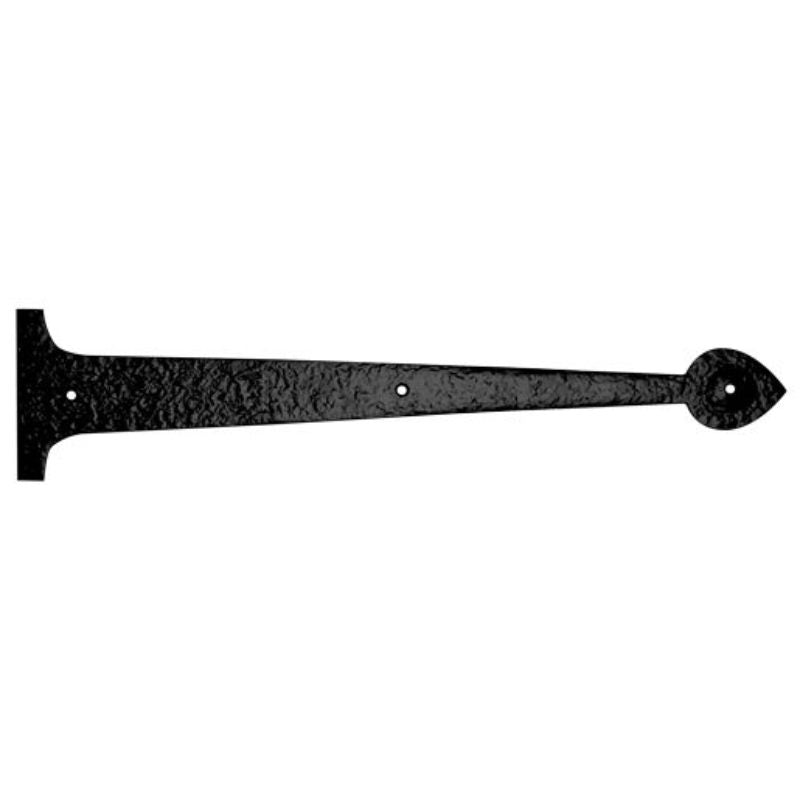 Hinge Front - 18" - Pairs-Black Antique