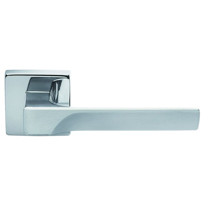 Carlisle Brass Flash Lever on Square Rose Polished Chrome