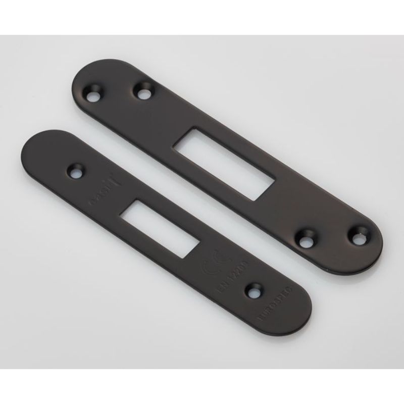 Carlisle Brass Forend Strike & Fixing Pack to suit Architectural Deadlocks (EDS/LDS) Radius