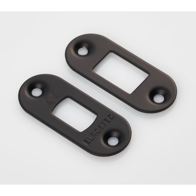 Carlisle Brass Forend Strike & Fixing Pack to suit Heavy Duty Tubular Deadbolt Radius