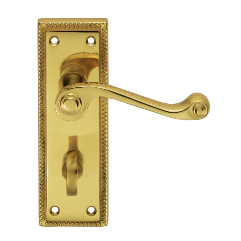 Carlisle Brass Georgian Lever on WC Backplate Contract