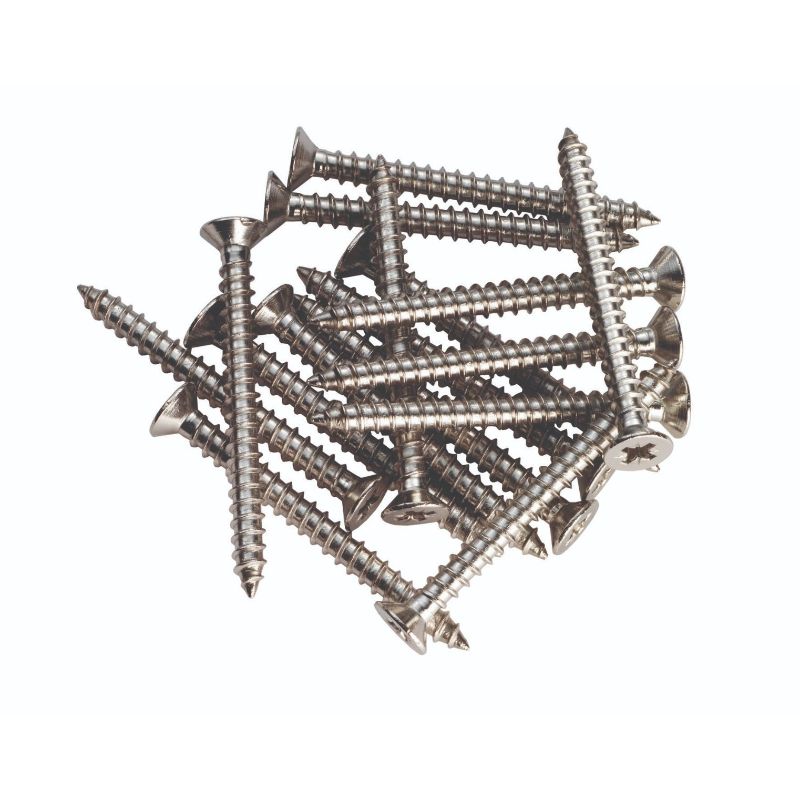 Carlisle Brass Hinge Wood Pack (16) 5.0 x 31mm PZ2