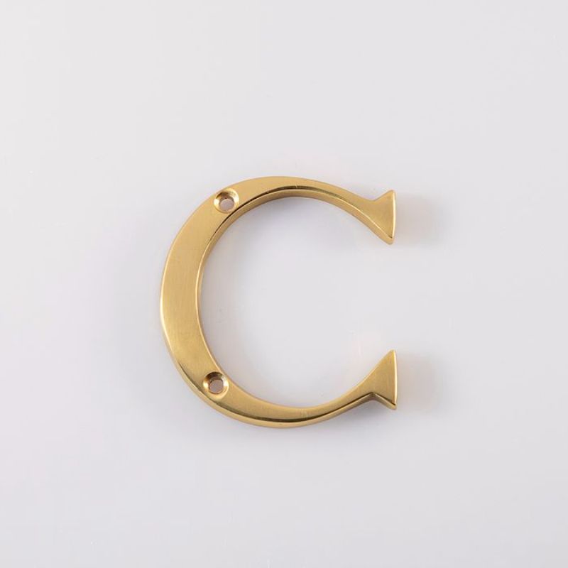 Carlisle Brass Letter C