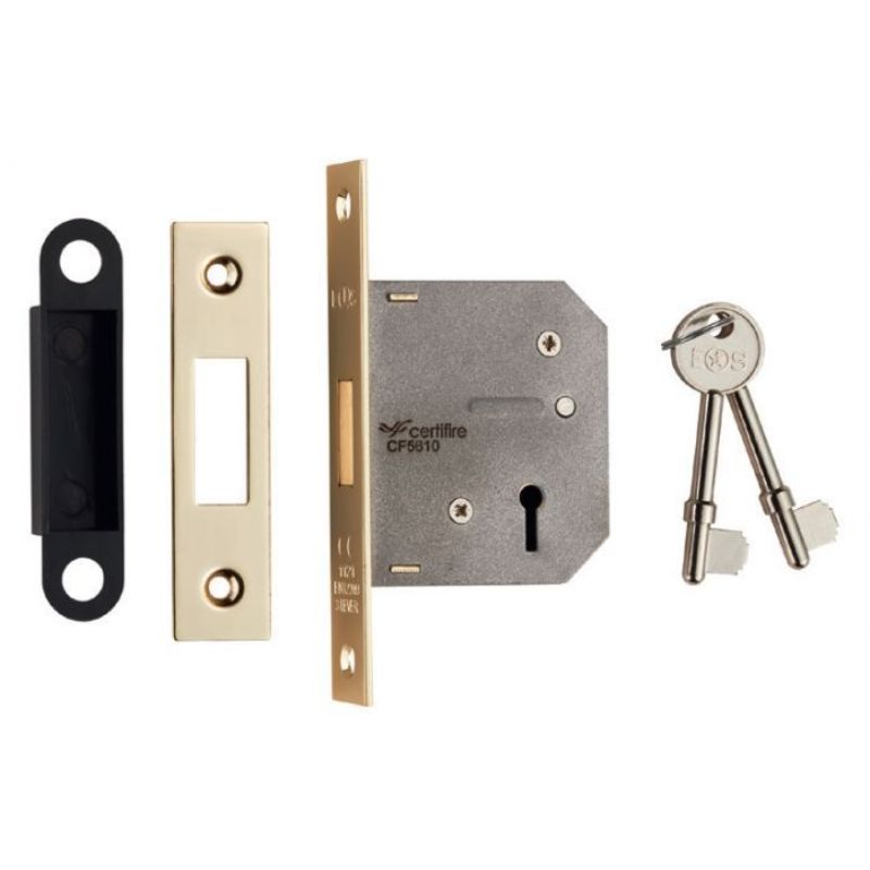 Carlisle Brass Lever Deadlock 64mm