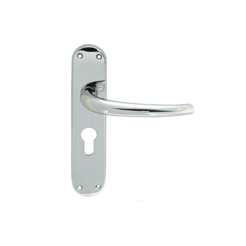 Carlisle Brass Lilla Lever on Euro Lock Backplate