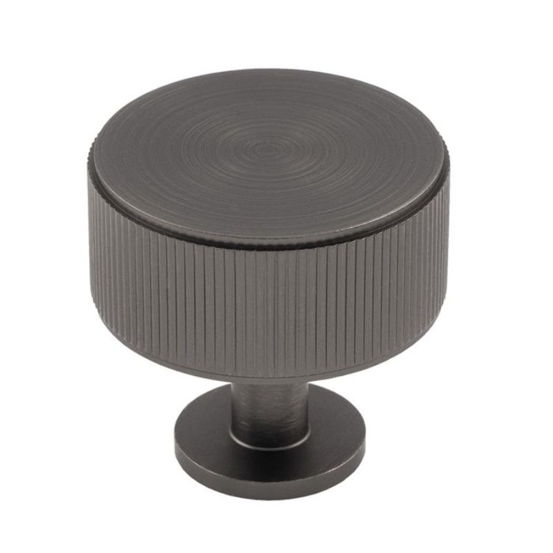 Carlisle Brass Lines Radio Knob Anthracite