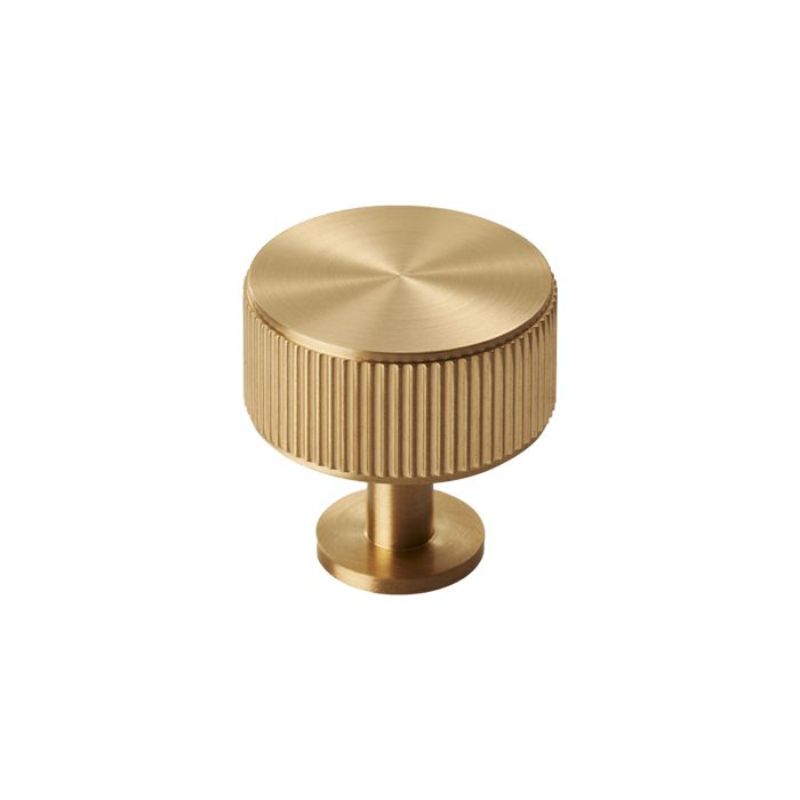 Carlisle Brass Lines Radio Knob Satin Brass
