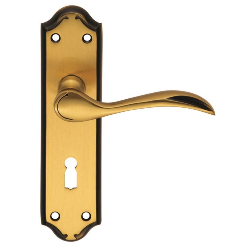 Carlisle Brass Madrid Lever on Lock Backplate