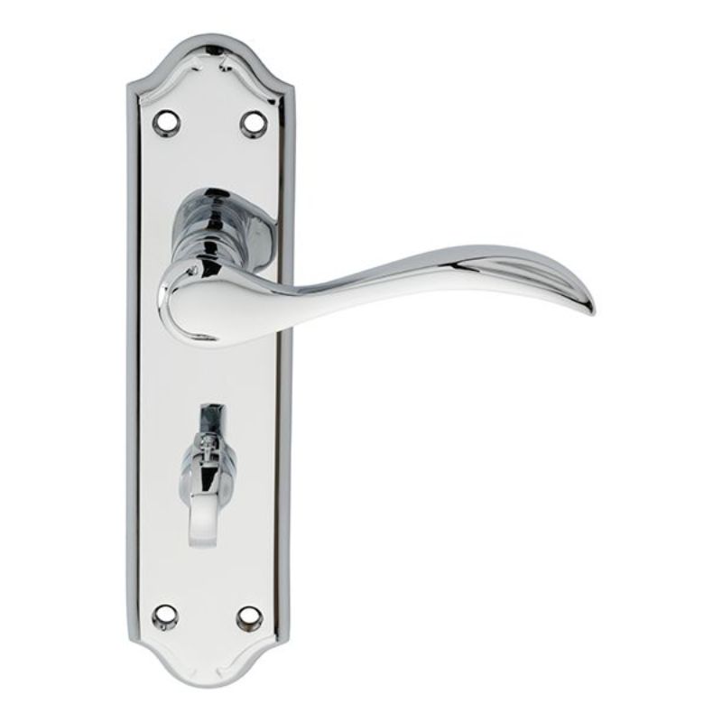 Carlisle Brass Madrid Lever on WC Backplate