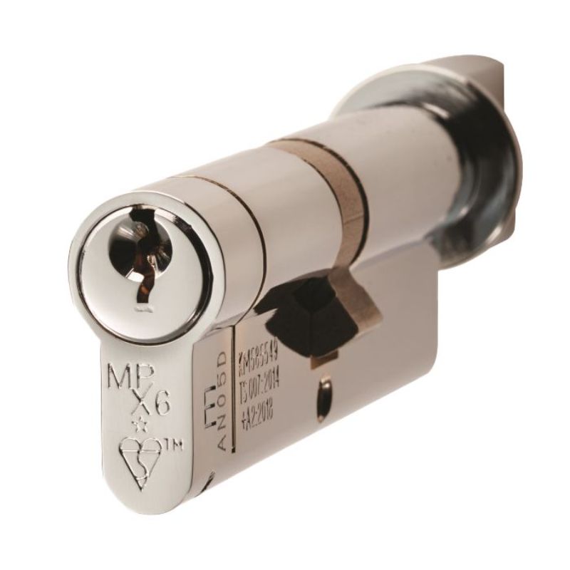 Carlisle Brass Mpx6 Euro Cylinder & Turn 80Mm Ktd