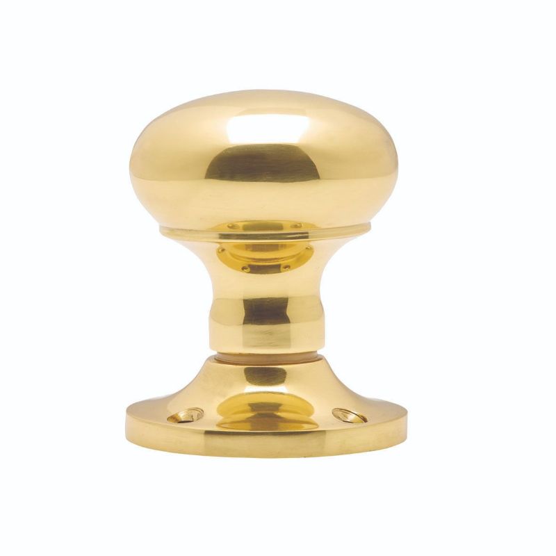 Carlisle Brass Mushroom Mortice Knob (Unsprung)