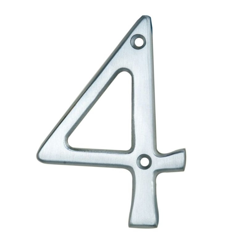 Carlisle Brass Numerals (0-9) Number 4
