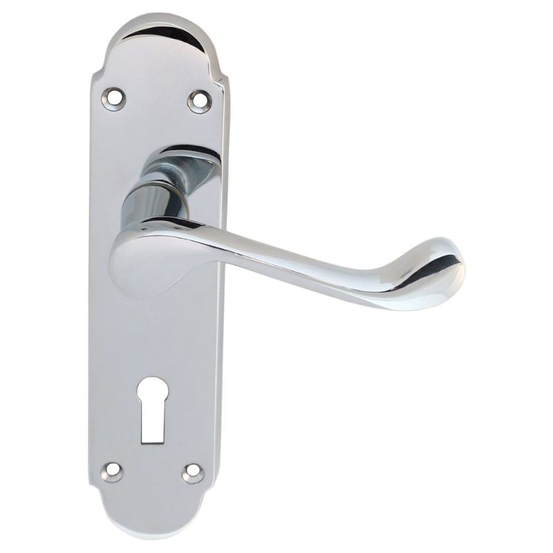Carlisle Brass Oakley Lever on Lock Backplate