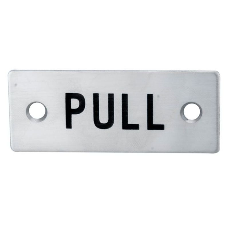 Carlisle Brass Pull Symbol Sign