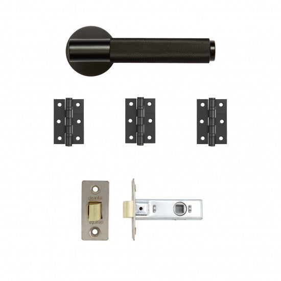 Deanta Sparta Latch Kit (Matt Black)