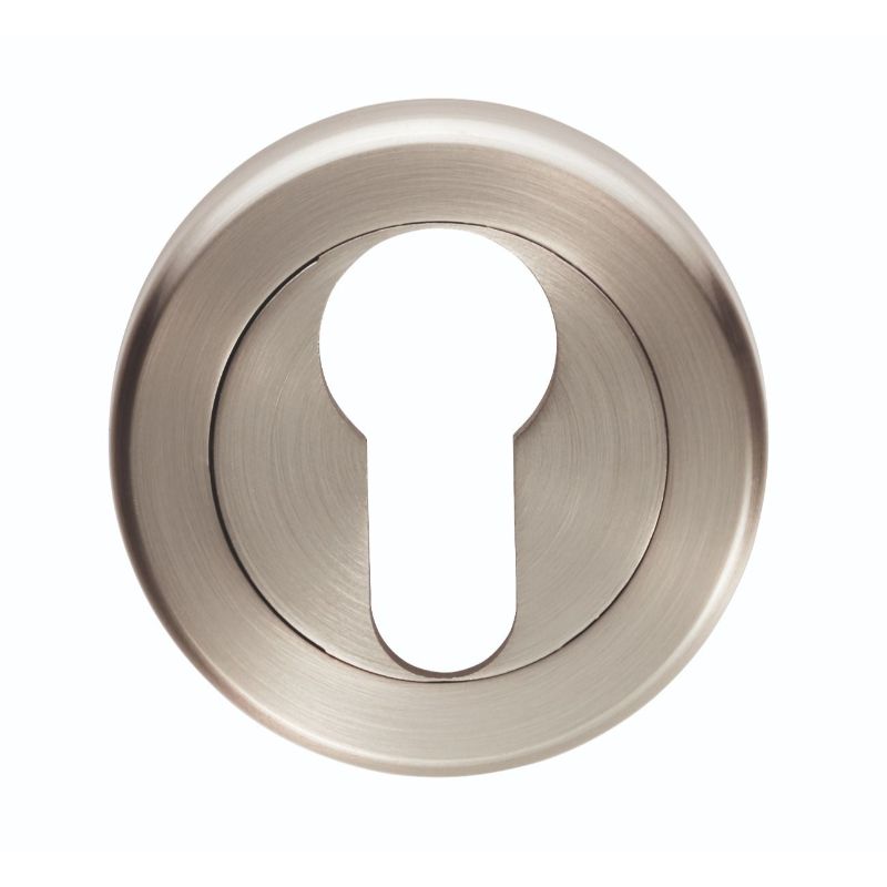 Carlisle Brass Serozzetta Euro Profile Escutcheon Satin Nickel