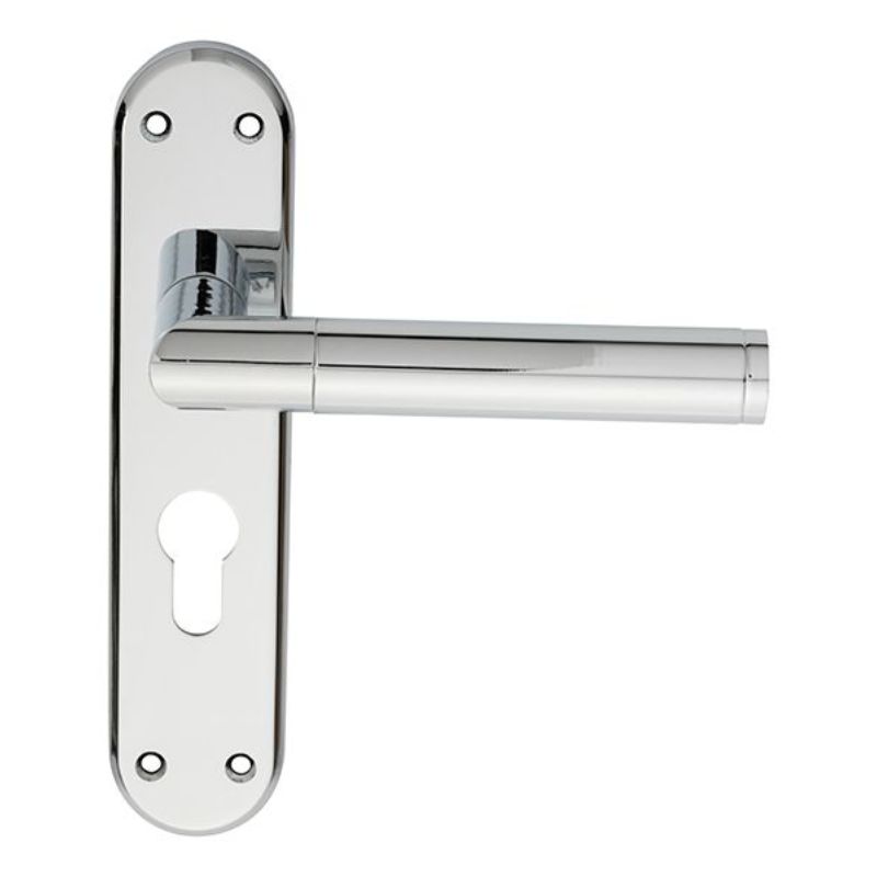 Carlisle Brass Serozzetta Scope Lever on Euro Lock Backplate