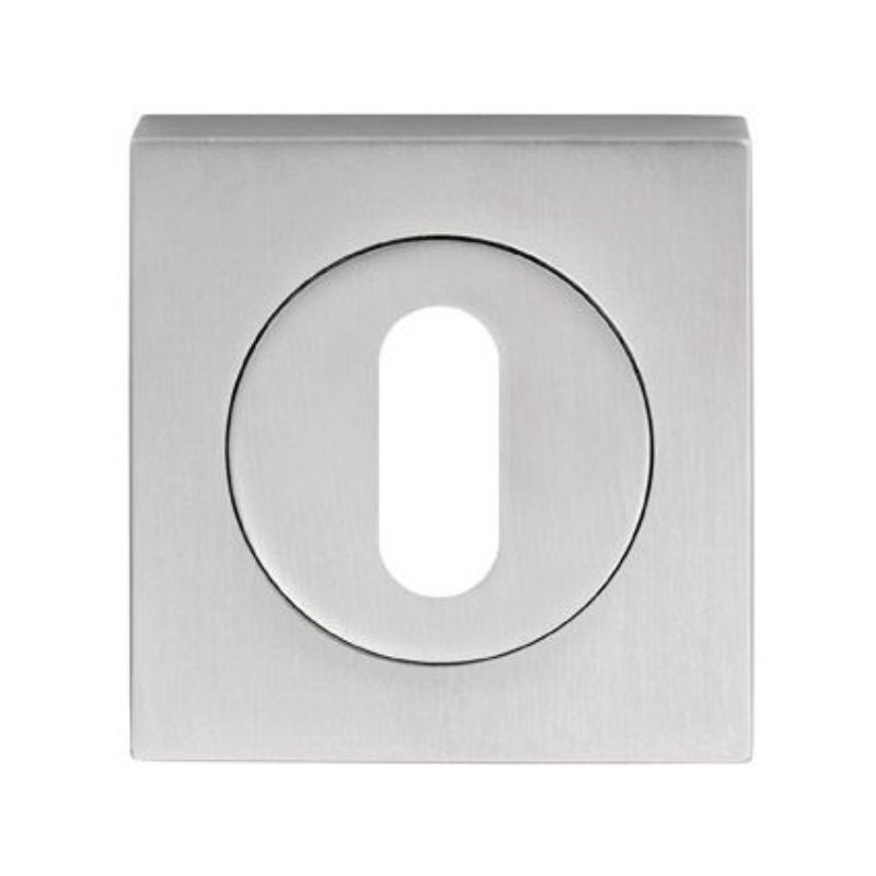 Carlisle Brass Serozzetta Square Standard Lock Profile Escutcheon