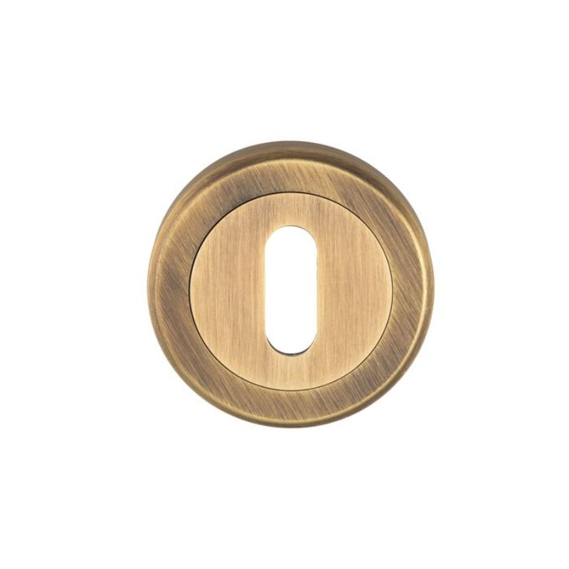 Carlisle Brass Serozzetta Standard Profile Escutcheon Antique Brass