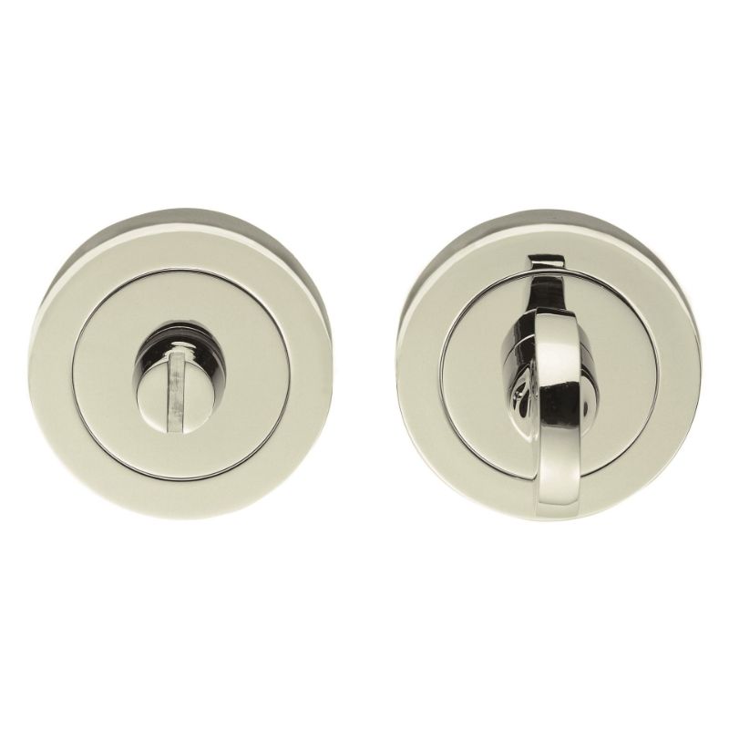 Carlisle Brass Serozzetta Turn and Release Polished Nickel