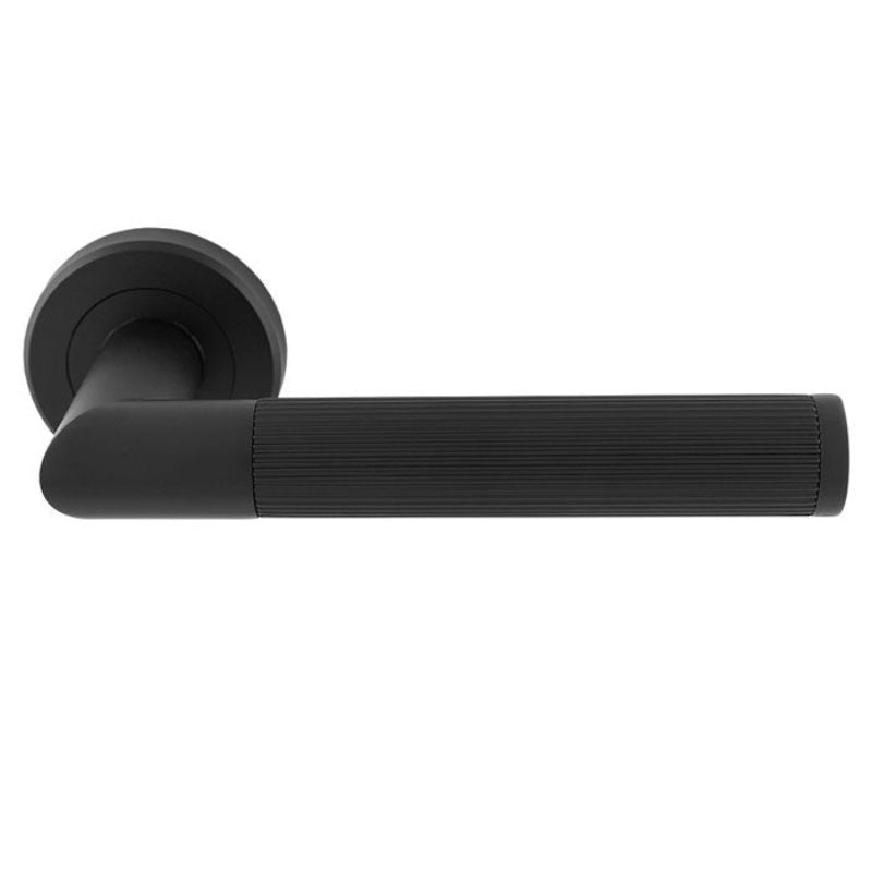 Carlisle Brass Serozzetta Trend Lines Lever On rose Matt Black