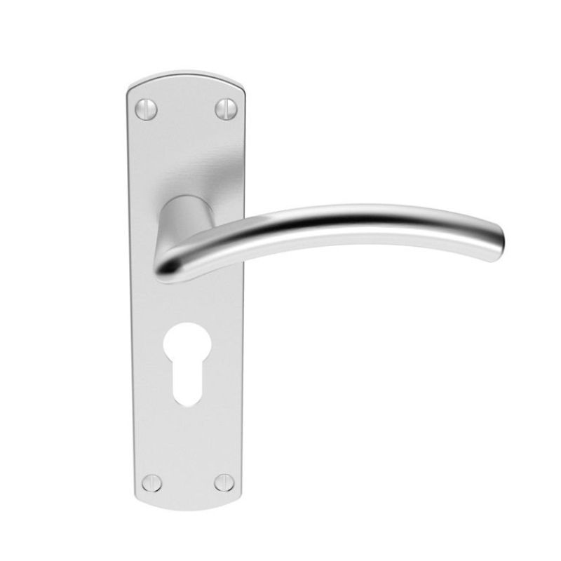 Carlisle Brass Serozzetta Tres Lever on Euro Lock Backplate