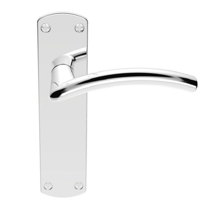 Carlisle Brass Serozzetta Tres Lever on Latch Backplate