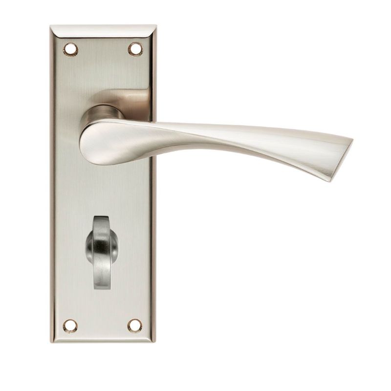 Carlisle Brass Serozzetta Venti Lever on Bathroom Backplate
