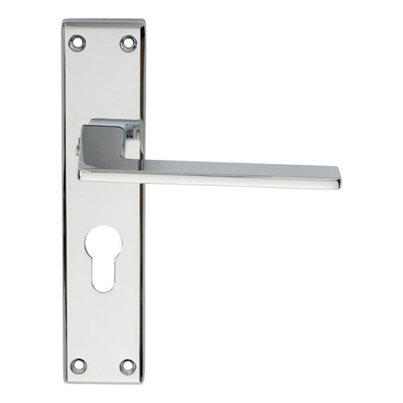 Carlisle Brass Serozzetta Zone Lever on Euro Lock Backplate