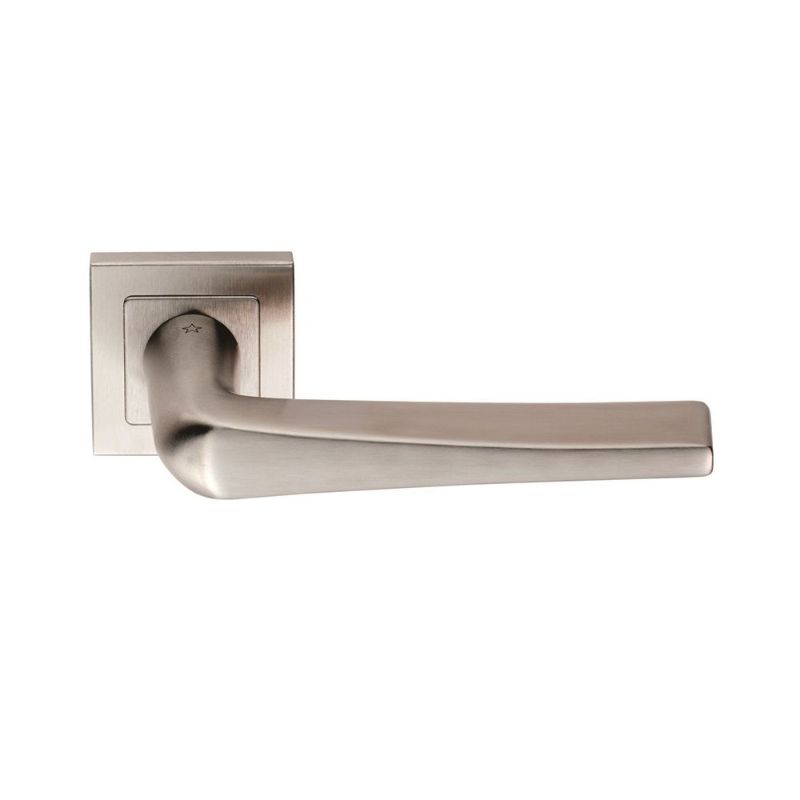 Carlisle Brass Plaza Designer Lever on Sprung Square Rose