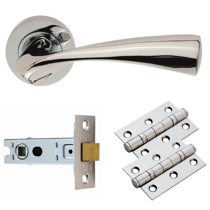Carlisle Brass Sintra Lever on Rose Latch Pack