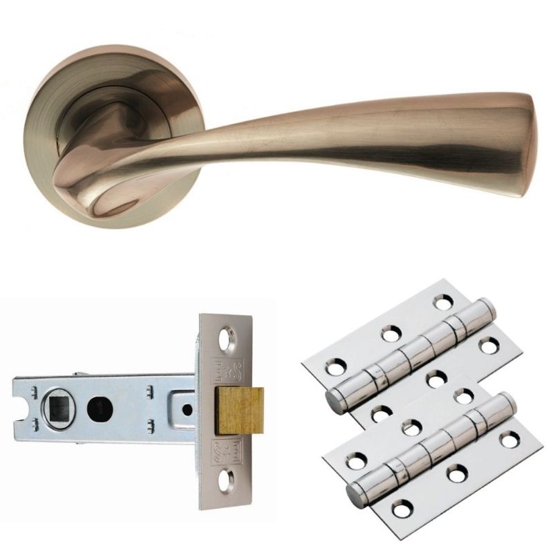 Carlisle Brass Sintra Lever on Rose Latch Pack