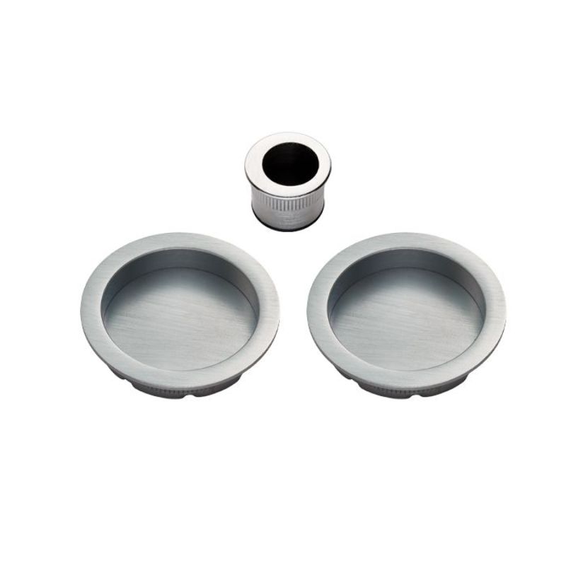 Carlisle Brass Sliding Door Rose with Flush Pull