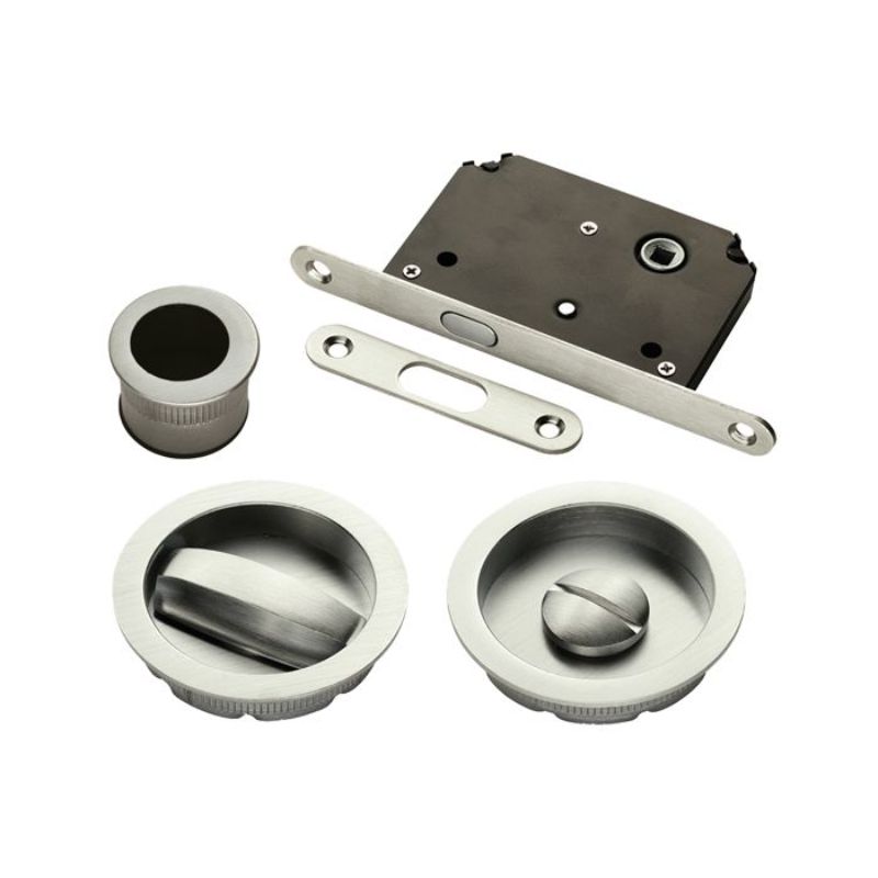 Carlisle Brass Sliding Door Set