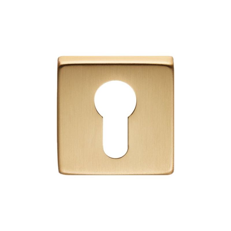 Carlisle Brass Square Euro Profile Escutcheon