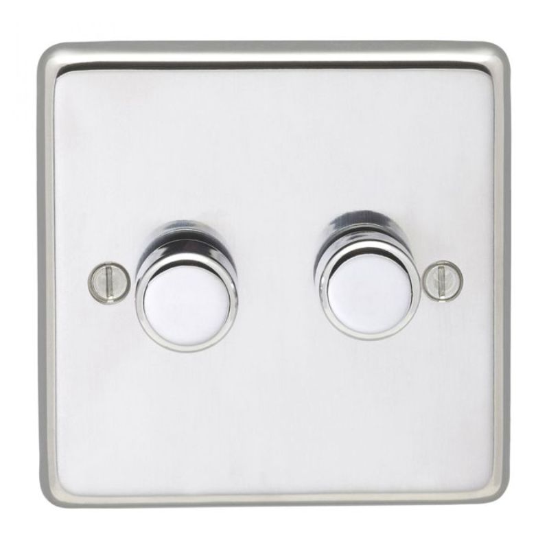 Carlisle Brass 2 Gang Dimmer