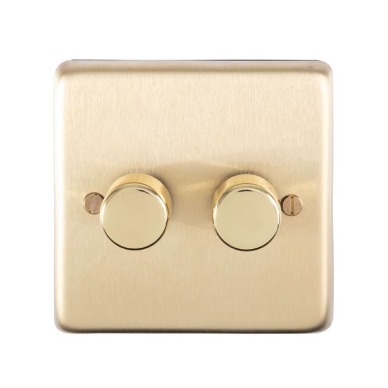 Carlisle Brass 2 Gang Dimmer
