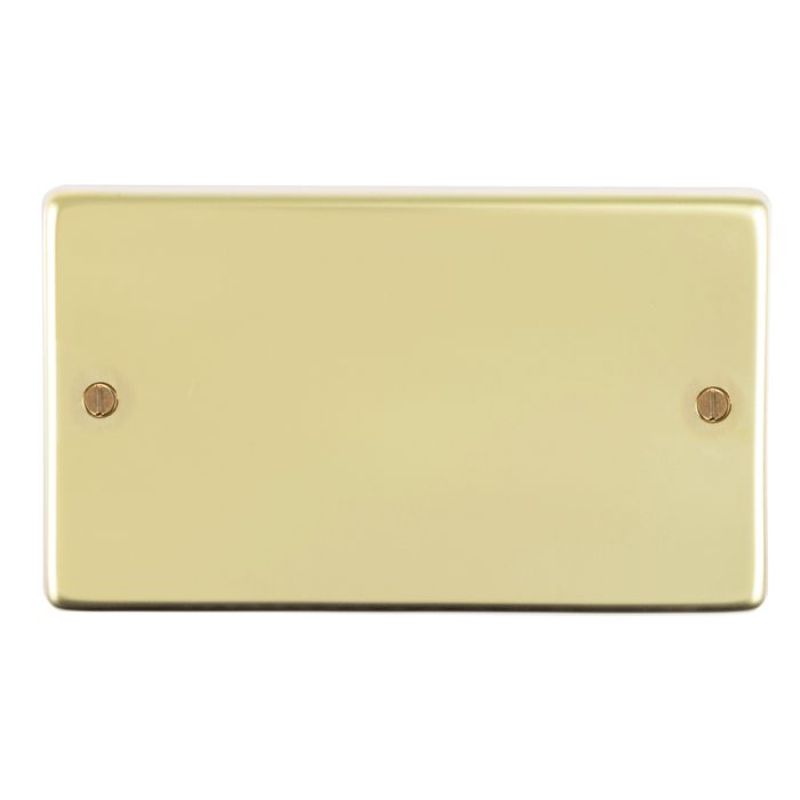 Carlisle Brass Double Blank Plate