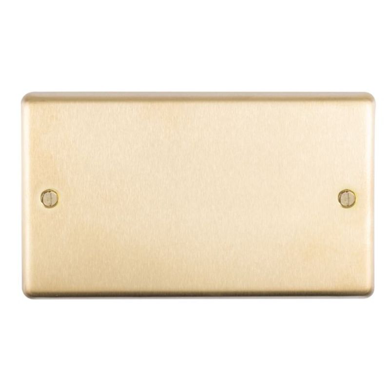 Carlisle Brass Double Blank Plate