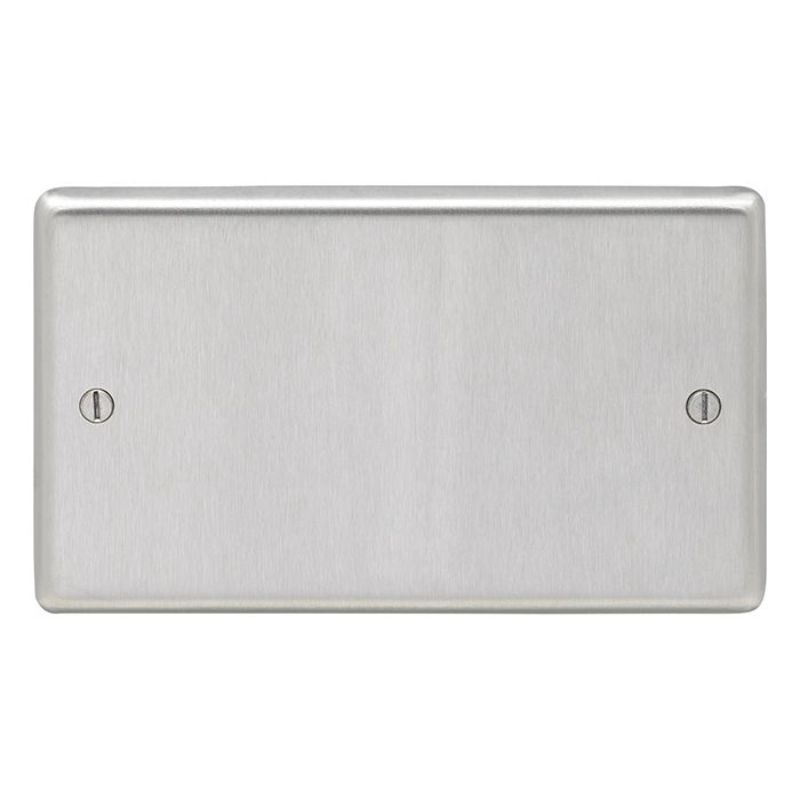 Carlisle Brass Double Blank Plate