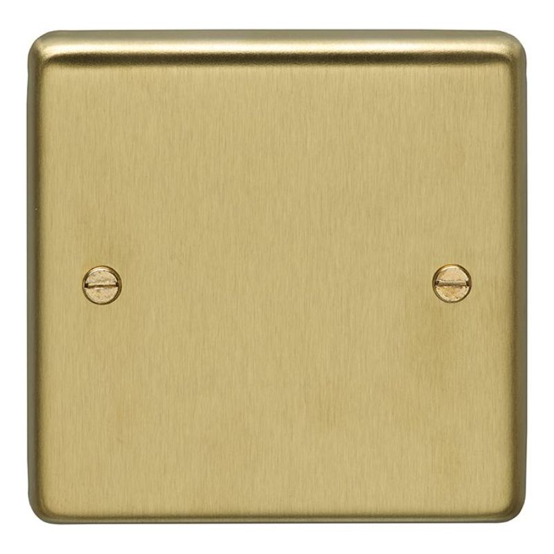 Carlisle Brass Single Blank Plate