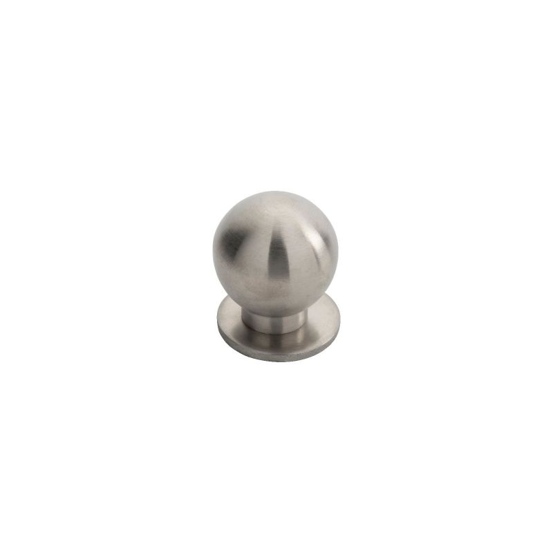 Carlisle Brass Stainless Steel Spherical Knob 30mm