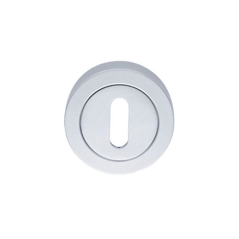 Carlisle Brass Standard Profile Escutcheon in Satin Chrome