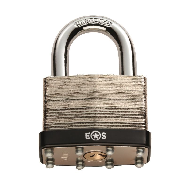 Carlisle Brass Standard Shackle Laminated Steel Padlock 50mm