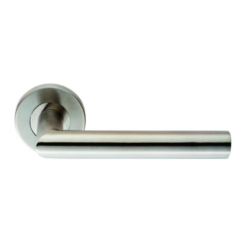 Carlisle Brass STEELWORX 19mm Dia. MITRED LEVER ON SPRUNG 8.8mm ROSE